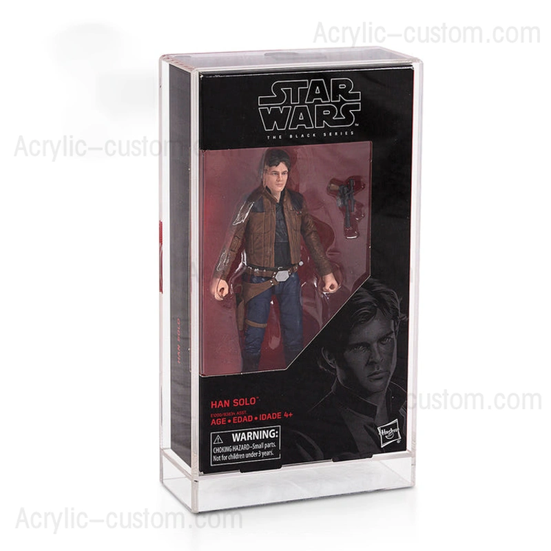 スターウォーズアクリルディスプレイケース| 透明なアクリルの陳列ボックス