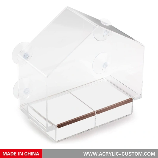 Mangeoire Combi Suspendue Acrylique Transparent Dec022571 à Prix