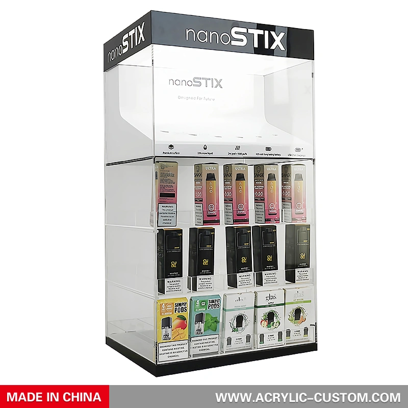 vapeディスプレイ-vapeパッケージディスプレイキャビネット