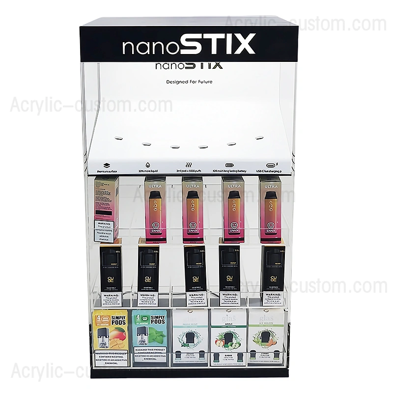 vapeディスプレイ-vapeパッケージディスプレイキャビネット