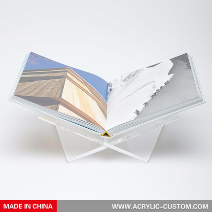 Acrylic Book Holder Acrylic Open Book Display Stand Reading - Temu United  Arab Emirates