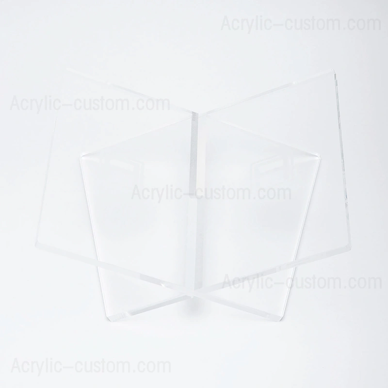 アクリルブックスタンド| 開いた卓上クリア本棚