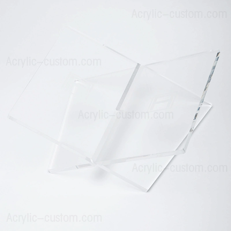 アクリルブックスタンド| 開いた卓上クリア本棚