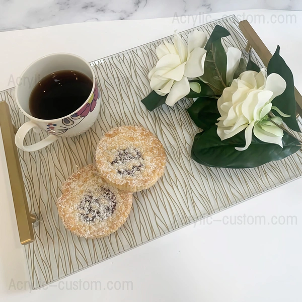 Challah Board Acrylic Tray - Lucite Challah Board