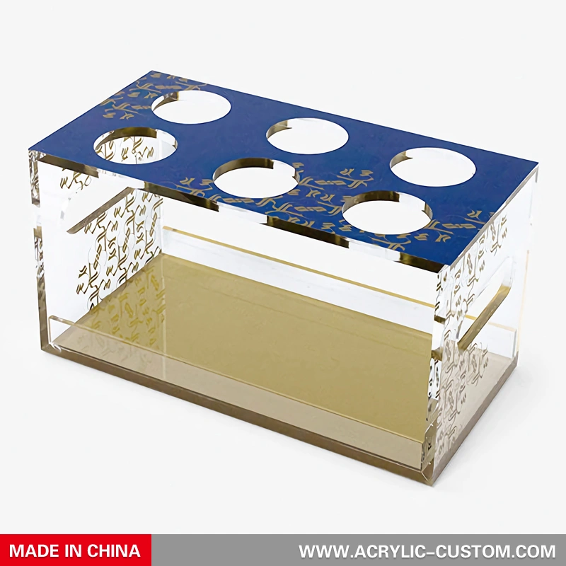 Arabic Coffee Cup Tray Holder - Acrylic Pattern Trays