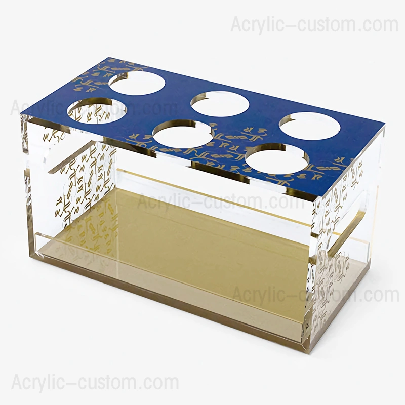 Arabic Coffee Cup Tray Holder - Acrylic Pattern Trays