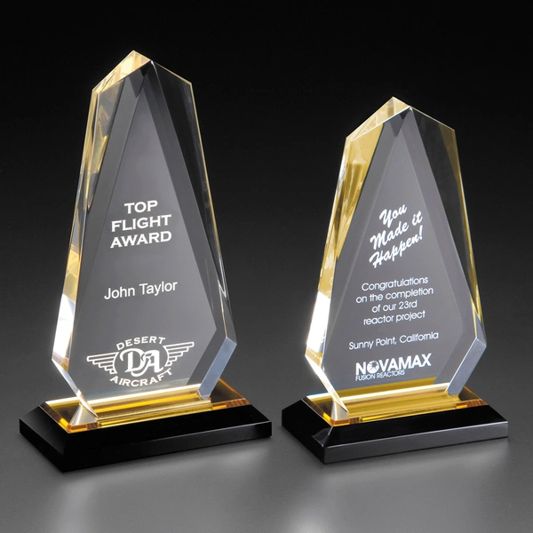 récompenses acryliques personnalisées - récompenses acryliques gravées