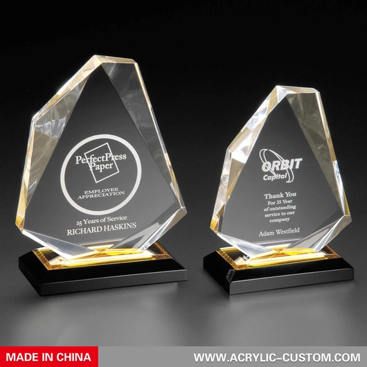 Trofeos de cristal personalizados – Copiservisanfer: Llévate una buena  impresión
