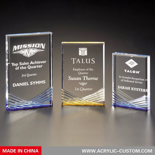 Usine trophée vierge de gros Prix ronde acrylique - Chine Prix à l'acrylique  et l'acrylique trophée prix