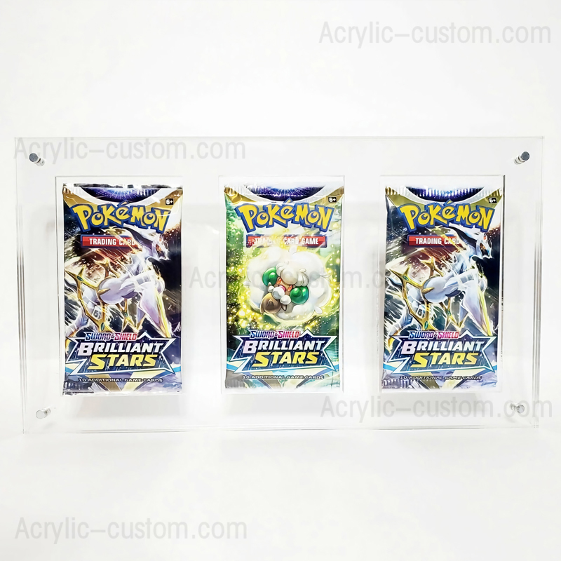 20 Supports Acrylique Pour Cartes Pokémon Et Pièces - Shockassist, Transparents Et Stables