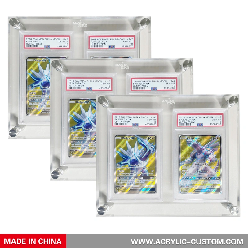 Wall Mounted Trading Card Frame - PSA Card Case Holder