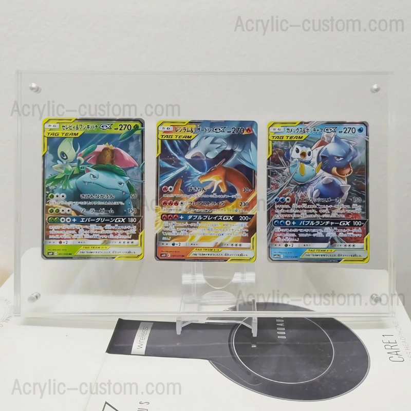 Wall Mounted Trading Card Frame - PSA Card Case Holder