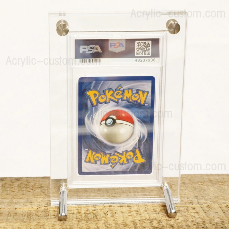 Tabletop Pokemon Card Frame - Acrylic Trading Card Holder Display