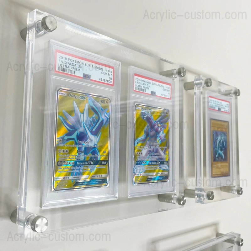 Pokemon Card Frame - Trading Card Holder Acrylic Display