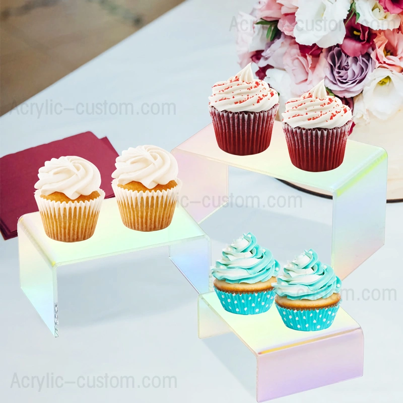 アクリルライザーディスプレイシェルフ - 虹色のアクリルライザースタンド