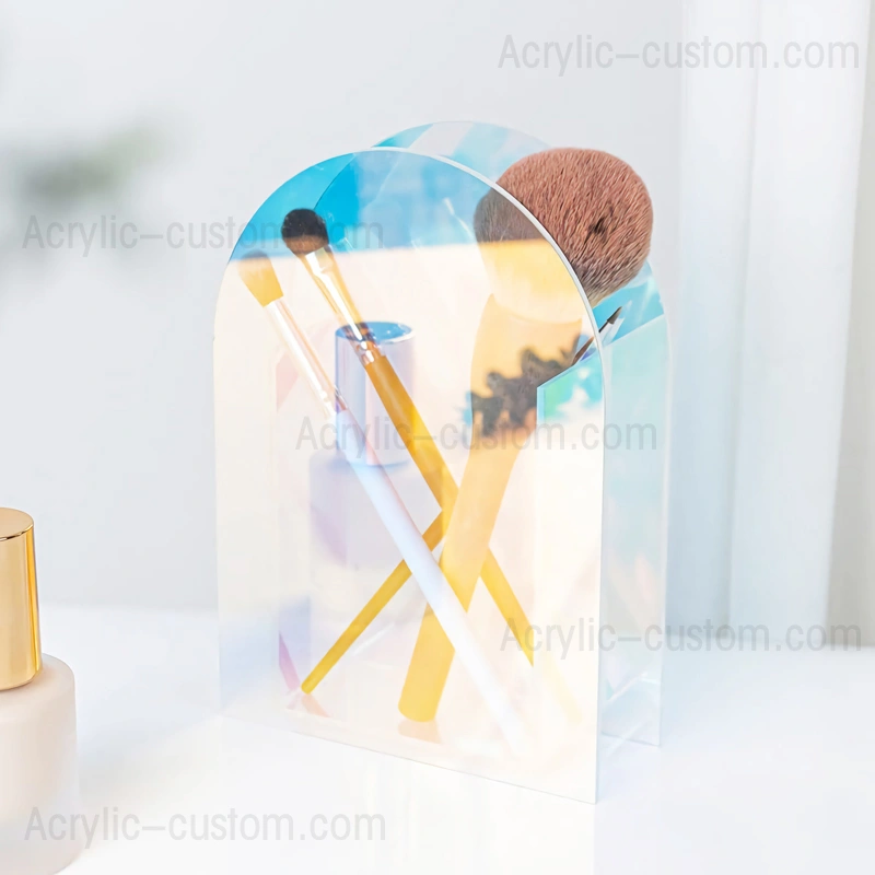 Iridescent Acrylic Vase - Acrylic Vase & Desk Accent