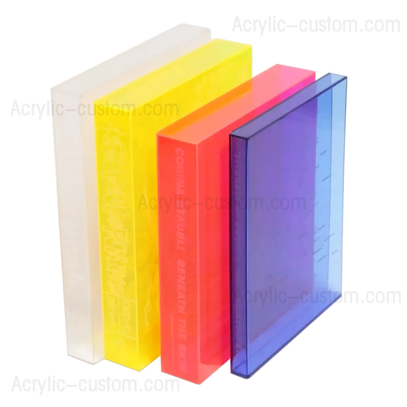 ネオンブックスリップケース - アクリルブックスリップケースカバー