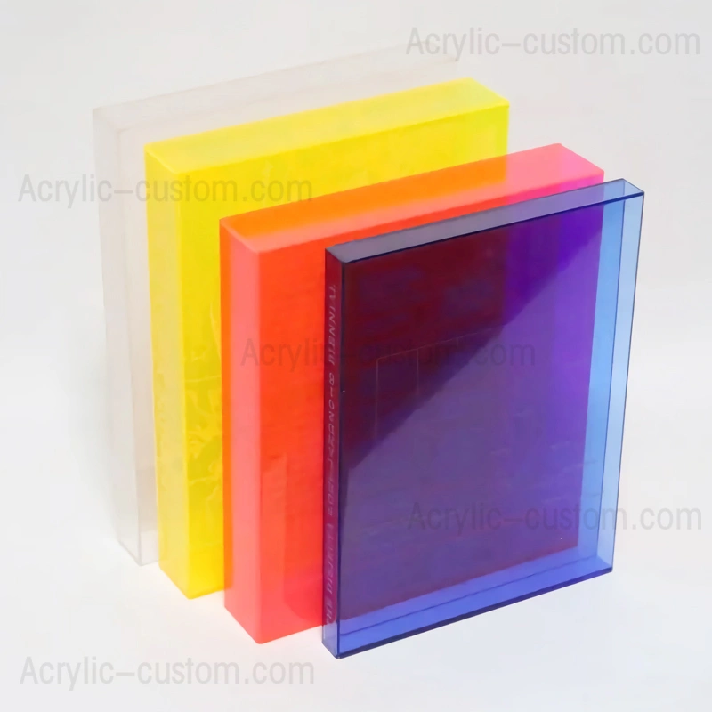 ネオンブックスリップケース - アクリルブックスリップケースカバー