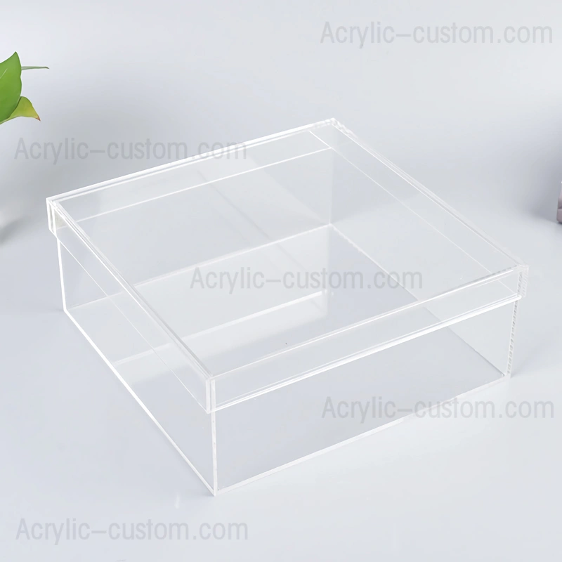 Clear Acrylic Display Sliding Lid Box Small Clear Acrylic Boxes with Lids -  China Acrylic Display Box and Acrylic Display price