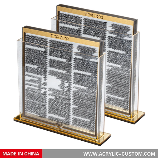 porte-bencheur - ensemble de cartes de banc luxueuses en lucite