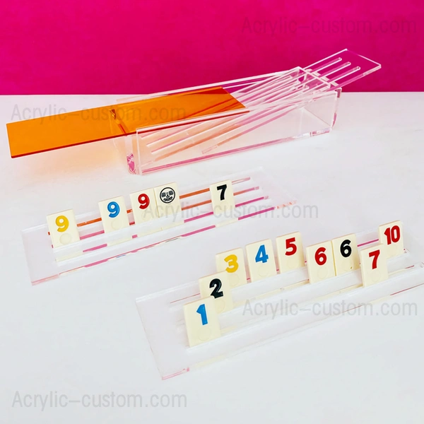 Rummikub Game - Rummy Tile Game Acrylic Set