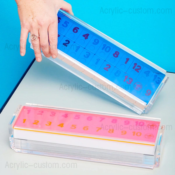 Rummikub Game - Rummy Tile Game Acrylic Set
