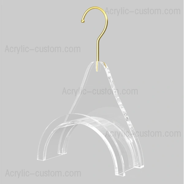 ルーサイト バッグ ハンガー フック - アクリル製ハンドバッグ ハンガー