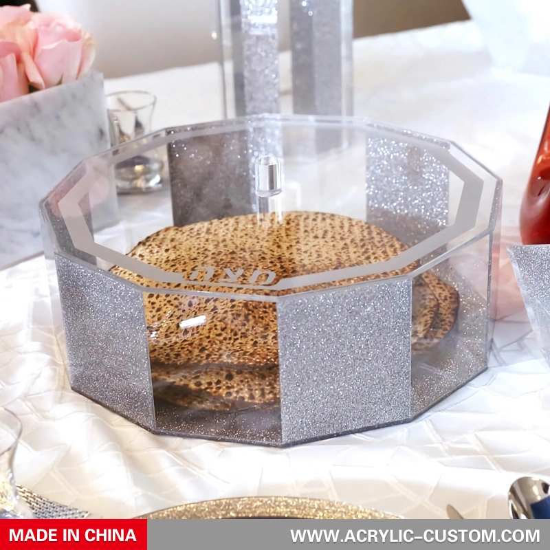 ユダヤ人のマッツァーボックス - 過ぎ越しの贈り物 ルーサイトマッツァーボックス