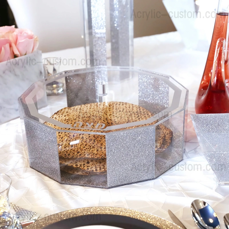 ユダヤ人のマッツァーボックス - 過ぎ越しの贈り物 ルーサイトマッツァーボックス