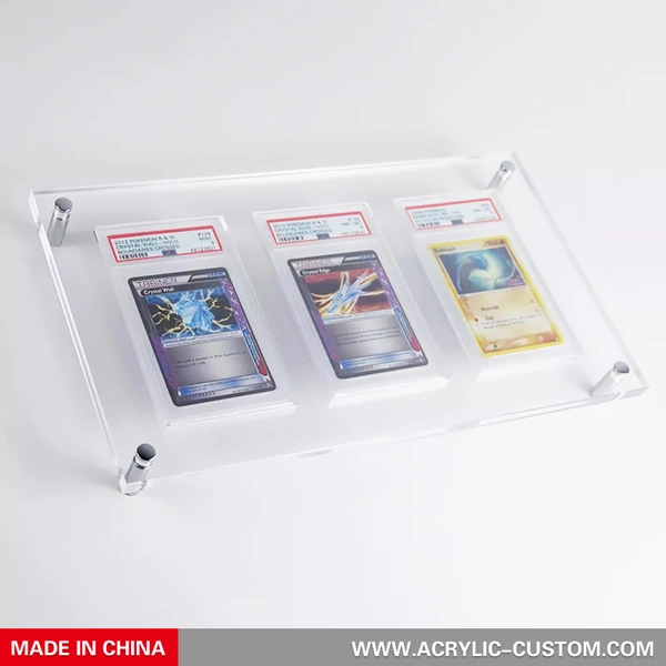 Graded Card Frame Holder Display - Pokemon Card Frame