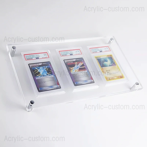 Graded Card Frame Holder Display - Pokemon Card Frame