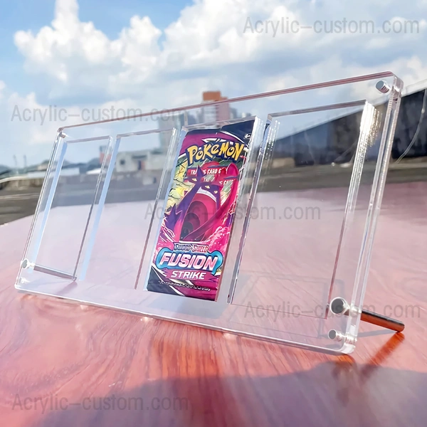 Collectible Card Pack Display Stand - Pokemon Card Frame