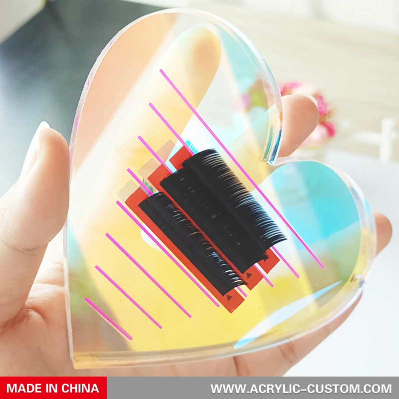 まつ毛エクステンション タイル - 玉虫色のまつげタイル