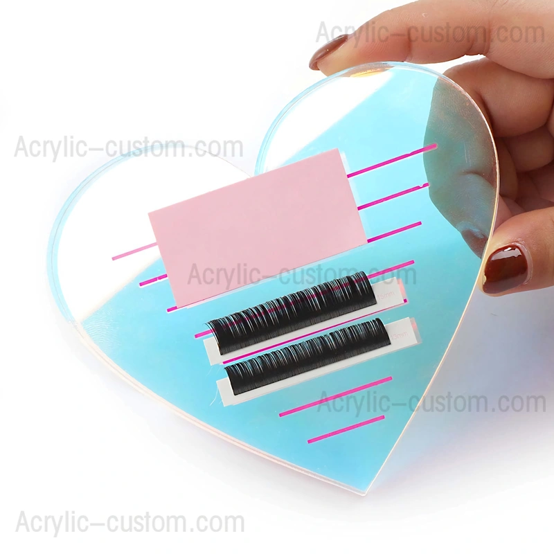 まつ毛エクステンション タイル - 玉虫色のまつげタイル