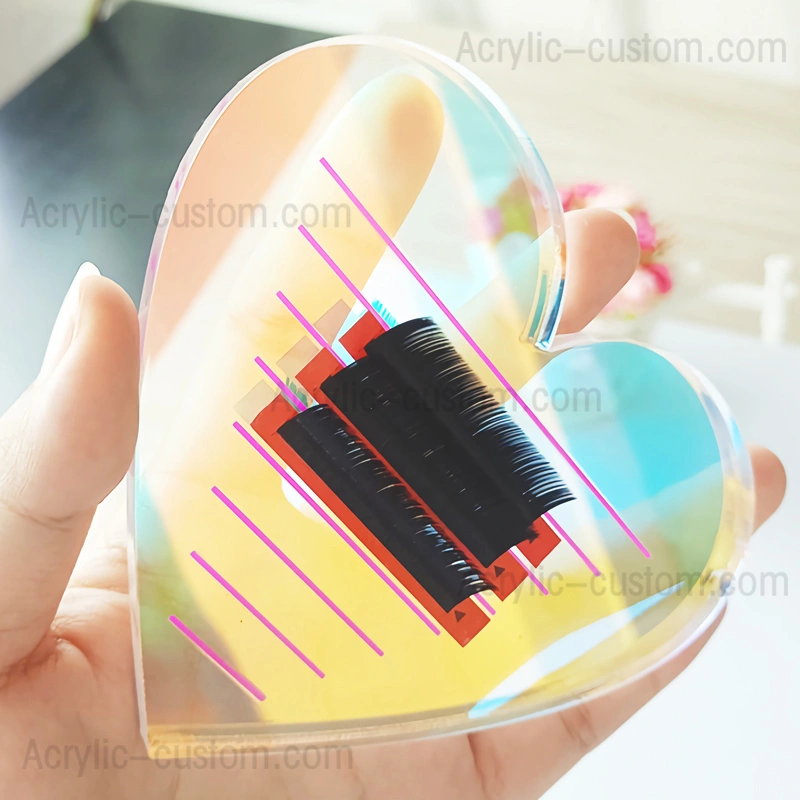 まつ毛エクステンション タイル - 玉虫色のまつげタイル