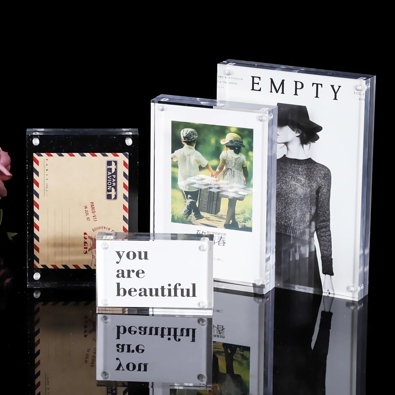 акриловые магнитные рамки для фотографий - фоторамка из плексигласа