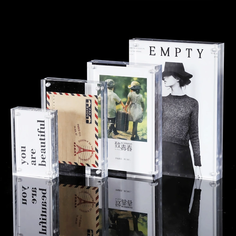 акриловые магнитные рамки для фотографий - фоторамка из плексигласа