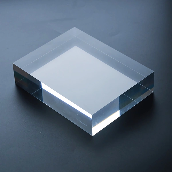 クリア研磨スタンピング ブロック - アクリル ディスプレイ ブロック