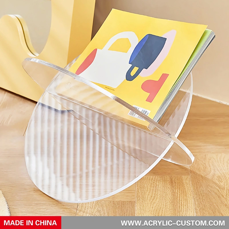 アクリル読書本スタンド - オープンクリアブックホルダー