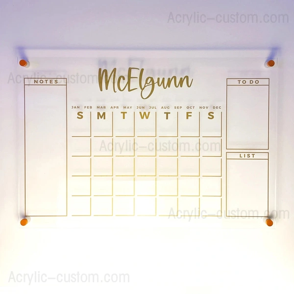 アクリルカレンダー ホワイトボード マンスリーカレンダー 掲示板