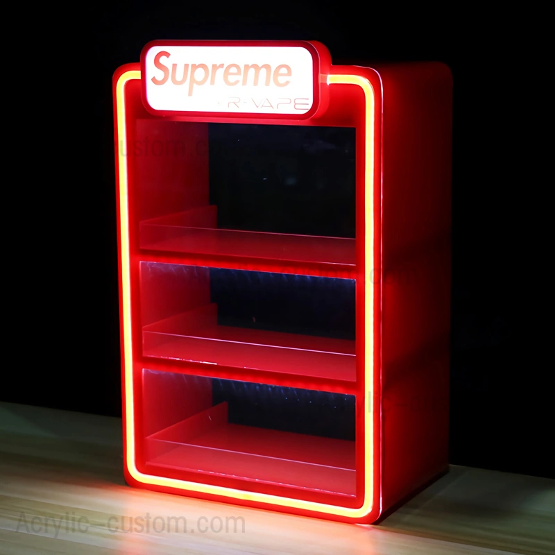 led ディスプレイ キャビネット - スモーク アーク アクリル ディスプレイ