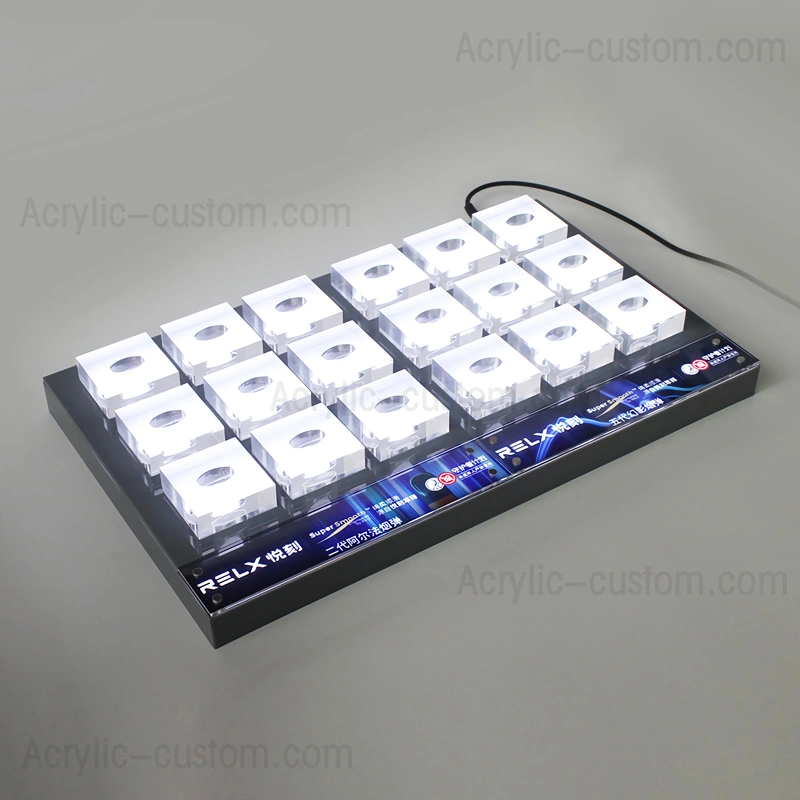 vape storeの小売ディスプレイ - 使い捨てvapeペンディスプレイラック