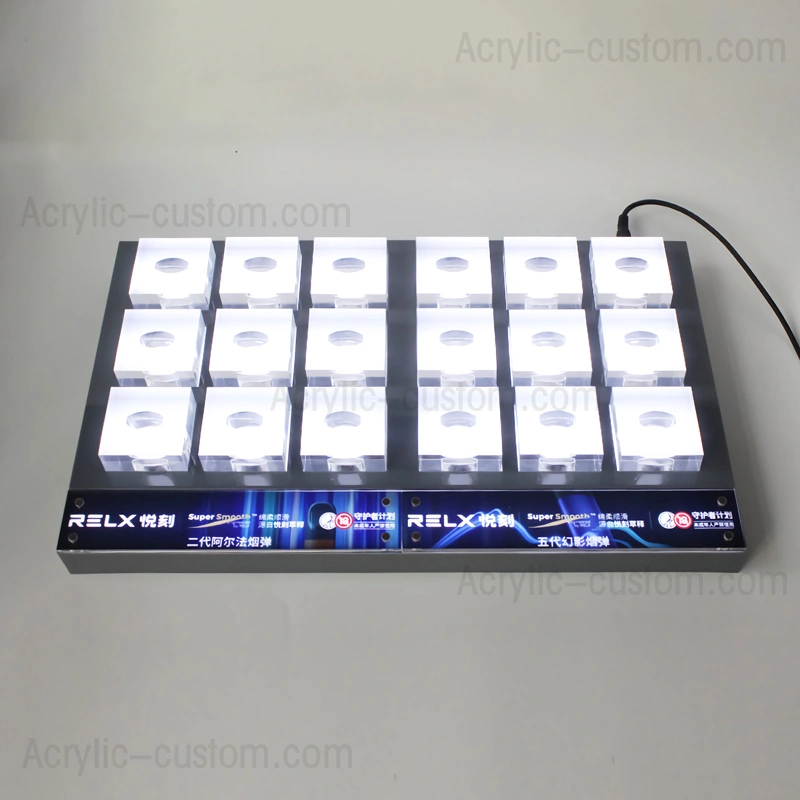 vape storeの小売ディスプレイ - 使い捨てvapeペンディスプレイラック