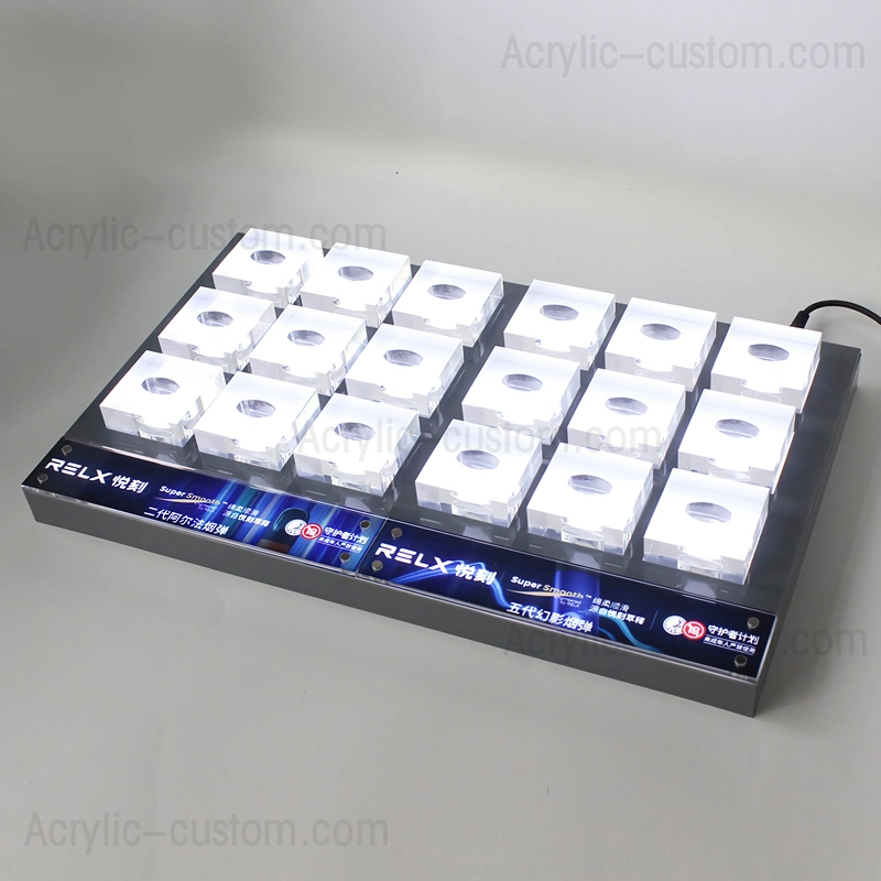 vape storeの小売ディスプレイ - 使い捨てvapeペンディスプレイラック