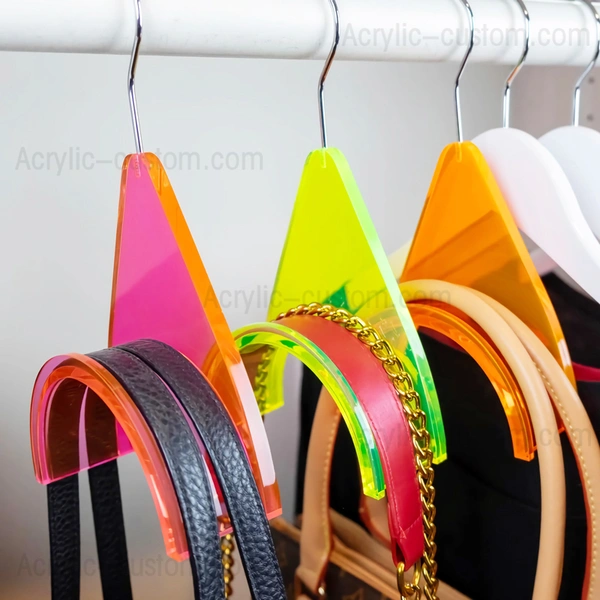 Handbag Acrylic Hanger - Acrylic Purse Hook for Bags