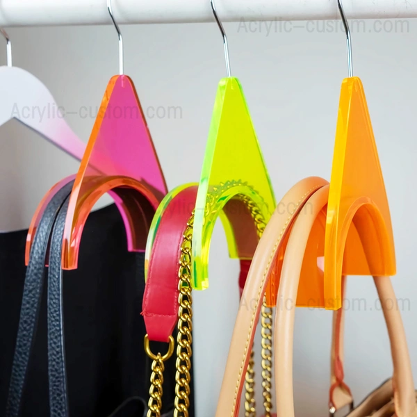 Handbag Acrylic Hanger - Acrylic Purse Hook for Bags