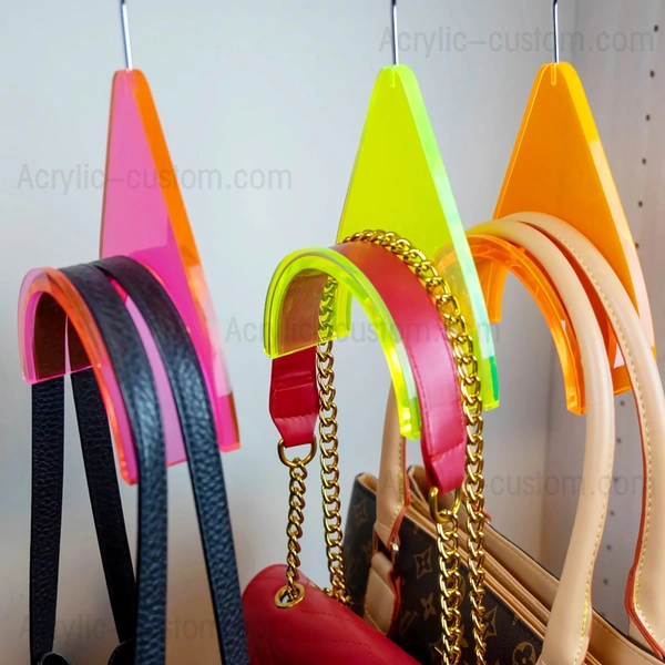 Handbag Acrylic Hanger - Acrylic Purse Hook for Bags