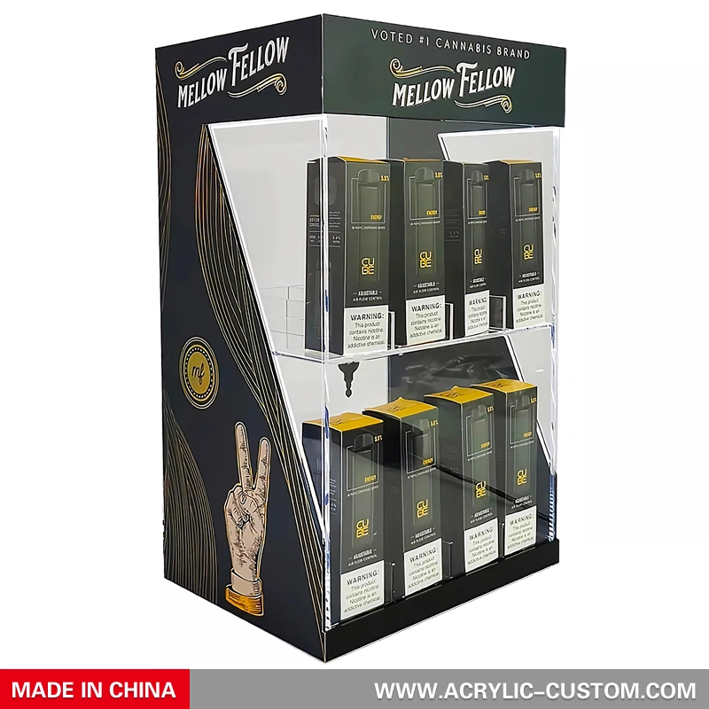 Шкаф-витрина для вейпа - полка для розничной торговли табачным дымом