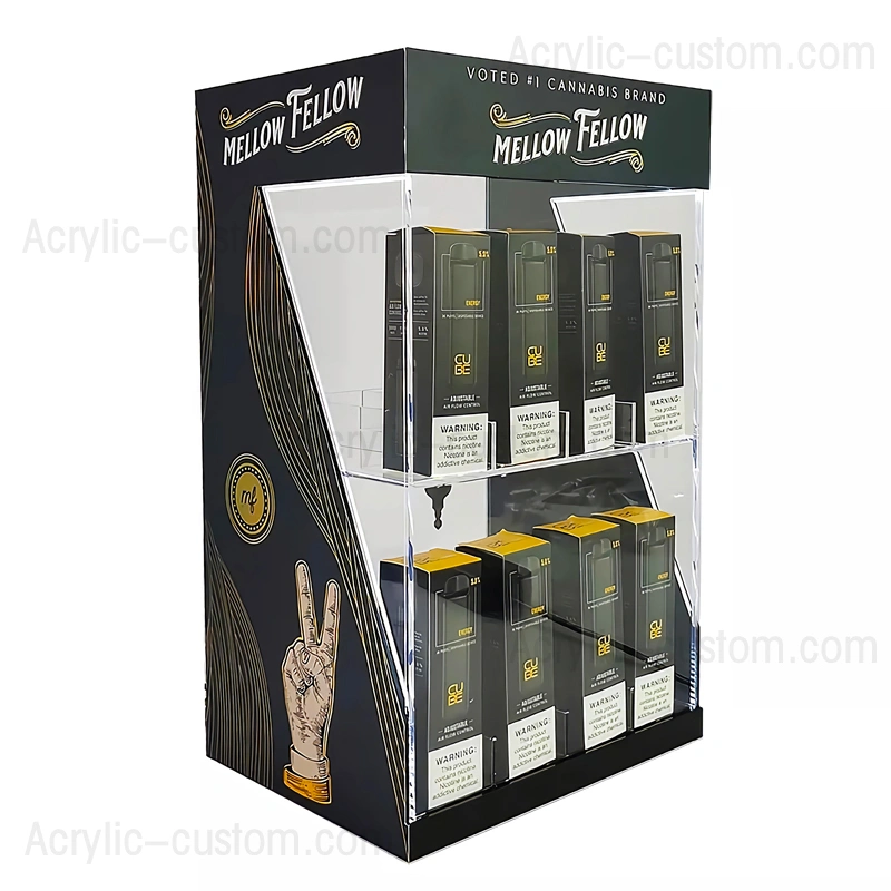 Шкаф-витрина для вейпа - полка для розничной торговли табачным дымом