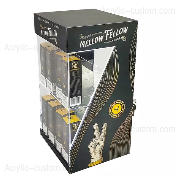 Шкаф-витрина для вейпа - полка для розничной торговли табачным дымом